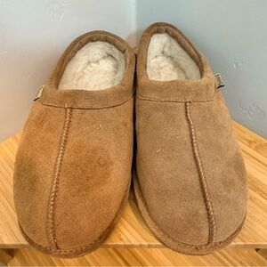 BearPaw Tan Suede Women's Loafers - Size 8/9